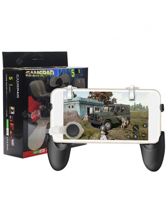 L1R1 Trigger with Mobile Game Handle Grip Controller Physical Aim Buttons Joysticks