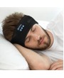 Bluetooth Sleep Headphones Sports Headband Ultra-thin Soft Elastic Comfortable Wireless Music Headset Eye Mask Side Sleep