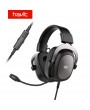 HAVIT Headset Gamer Wired PC USB 3.5mm XBOX / PS4 Headsets with 53MM Surround Sound &amp HD Mic for Computer Laptop H2002d