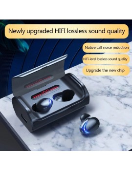 Tws-T8 Bluetooth Headset Wireless In Ear 5.0 Music Headset Binaural New Private Model