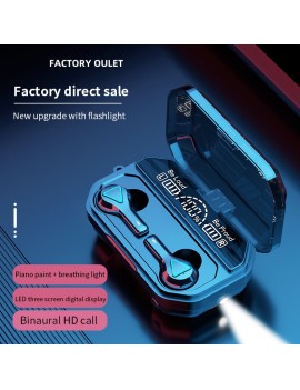 TWS Wireless Bluetooth 5.1 In-Ear Hifi Stereo Sports Headphones For Sports Fitness