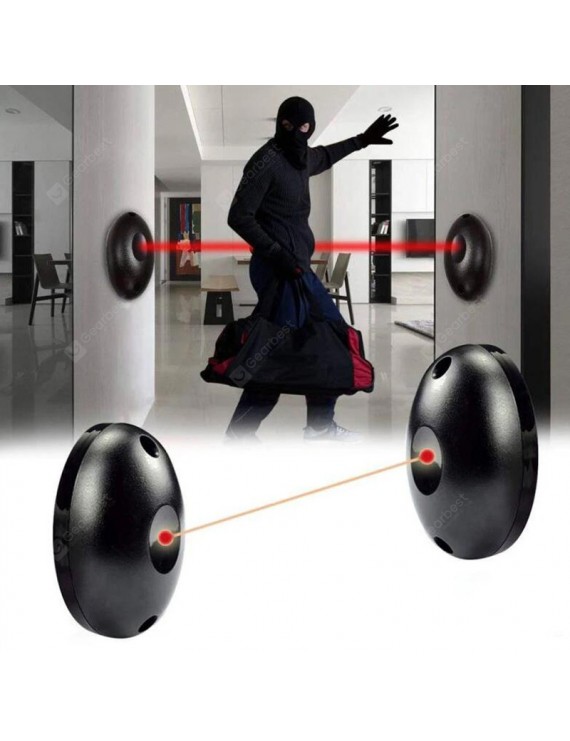 20m Active Infrared Probe Detector Outdoor IR Alarm Home Safety System