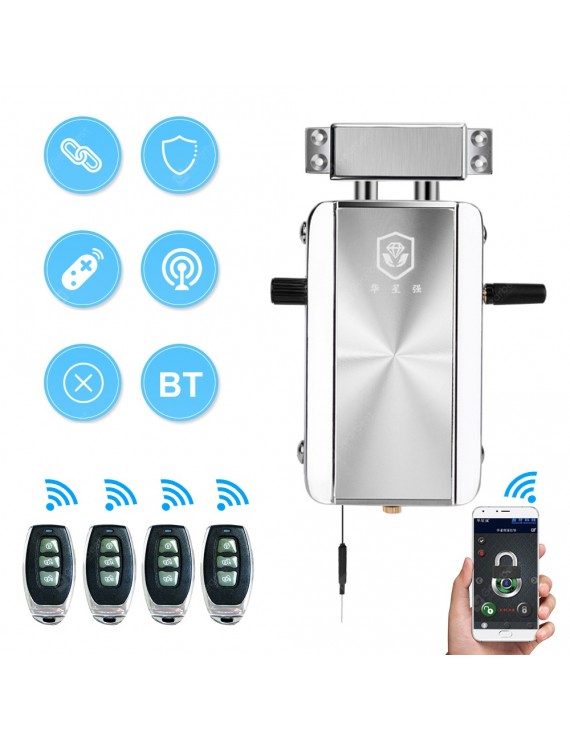 HXQ910 Intelligent Home Electric Remote Control Door Lock Mechanical Anti-Theft