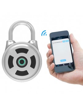 Pl-M1 Smart Electrical Bluetooth Padlock Mobile App Password Keyless Lock with Temporary Charging Interface