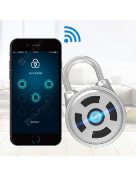 Pl-M1 Smart Electrical Bluetooth Padlock Mobile App Password Keyless Lock with Temporary Charging Interface