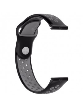 Two-color Pore Silicone Back Button Strap for AMAZFIT