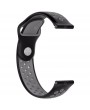 Two-color Pore Silicone Back Button Strap for AMAZFIT