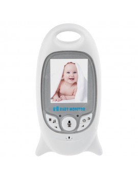 VB601 Wireless Baby Monitor Two-way Audio Night Vision Temperature Monitoring Lullabies