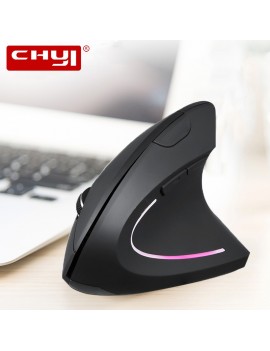 CHYI Ergonomic Vertical Mouse 2.4G Wireless Right Left Hand Computer Gaming Mice 6D USB Optical Mouse Gamer Mause For Laptop PC