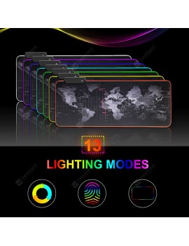 Gaming Mouse Pad RGB Mouse Pad Gamer Computer Mousepad RGB Backlit Mause Pad Large Mousepad XXL For Desk Keyboard LED Mice Mat