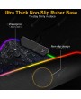 Gaming Mouse Pad RGB Mouse Pad Gamer Computer Mousepad RGB Backlit Mause Pad Large Mousepad XXL For Desk Keyboard LED Mice Mat