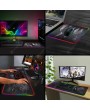 Gaming Mouse Pad RGB Mouse Pad Gamer Computer Mousepad RGB Backlit Mause Pad Large Mousepad XXL For Desk Keyboard LED Mice Mat
