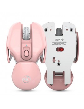 T37 Gaming Mouse Silence Wireless Mouse 2.4GHz Gaming Mouse Rechargeable Ergonomic Adjustable 1600 DPI Mice With Color Box