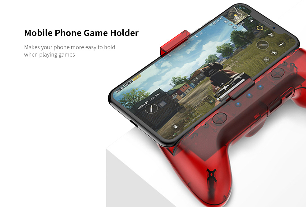 Multifunctional Cooling Fan Phone Game Joystick Controller - Red