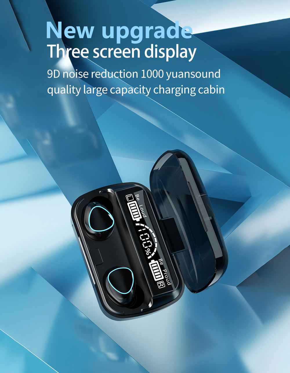 M10 Wireless Bluetooth Headphone - Black M10 Wireless Bluetooth Headphone - Black