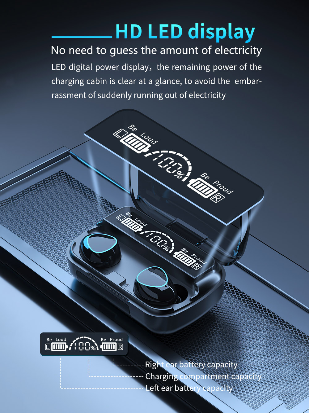 M10 Wireless Bluetooth Headphone - Black M10 Wireless Bluetooth Headphone - Black