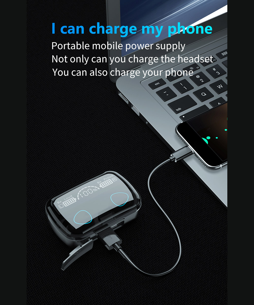 M10 Wireless Bluetooth Headphone - Black M10 Wireless Bluetooth Headphone - Black