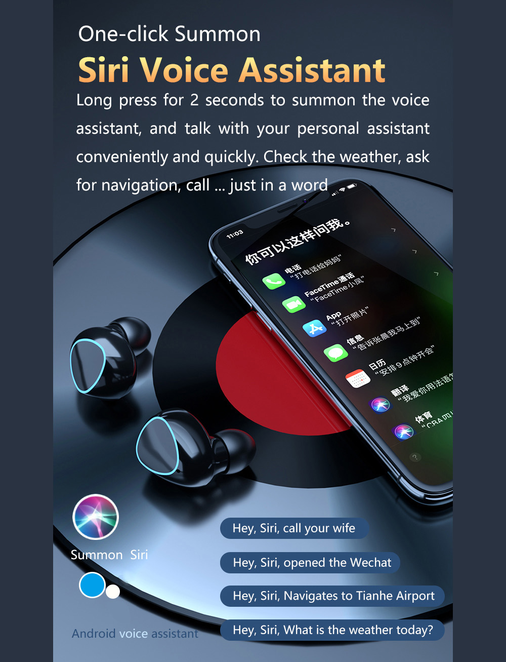 M10 Wireless Bluetooth Headphone - Black M10 Wireless Bluetooth Headphone - Black