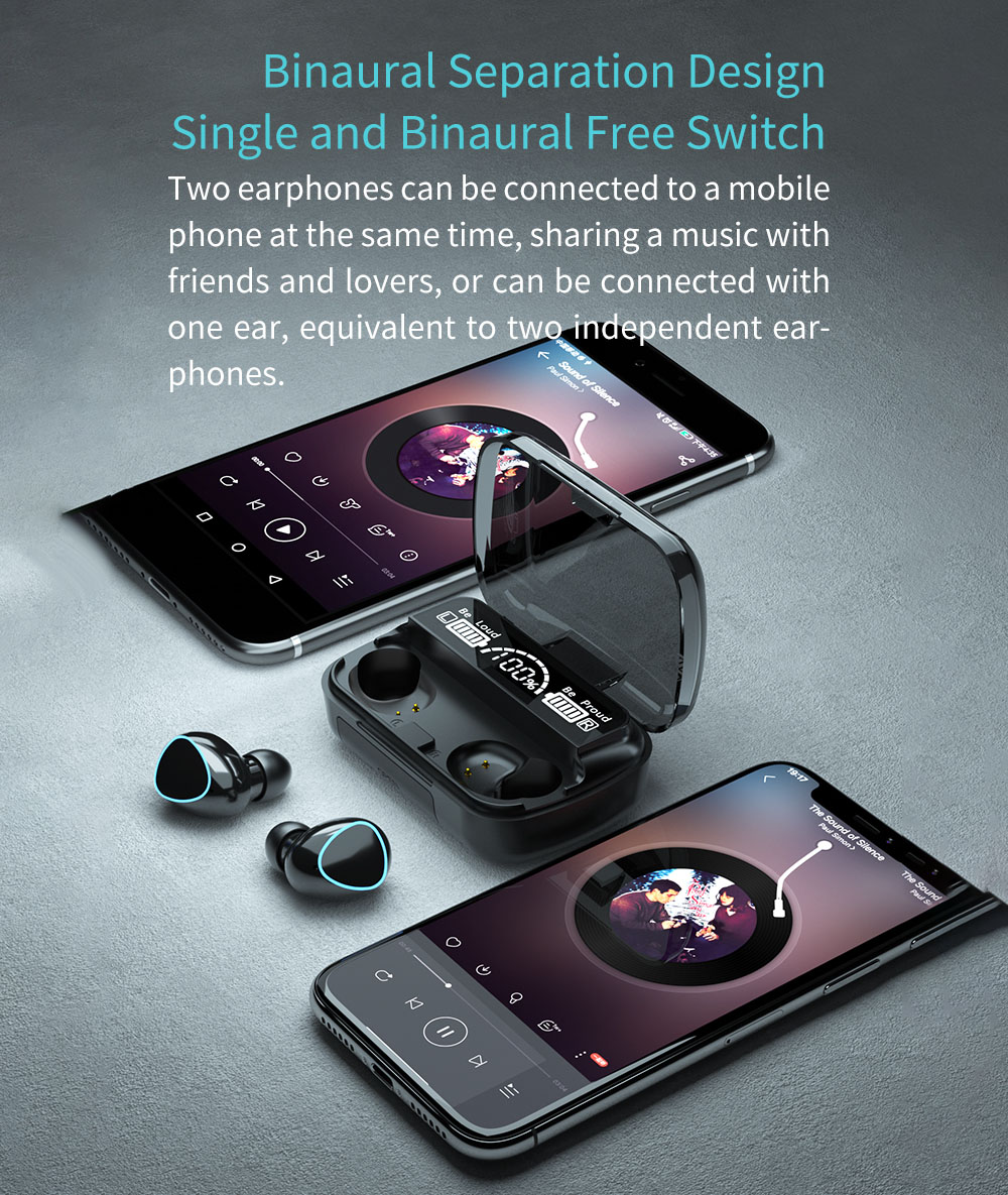 M10 Wireless Bluetooth Headphone - Black M10 Wireless Bluetooth Headphone - Black