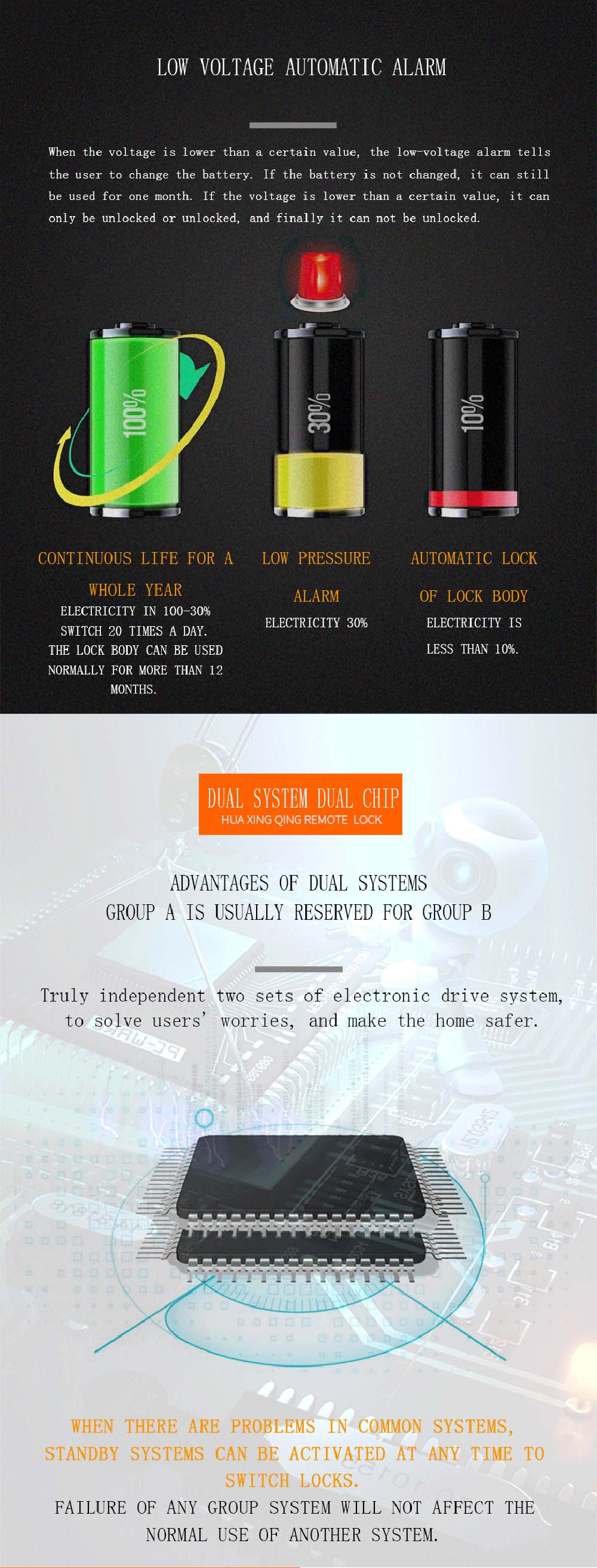 HXQ910 Intelligent Home Electric Remote Control Door Lock Mechanical Anti-Theft - Silver 1pc HXQ910 Intelligent Home Electric Remote Control Door Lock Mechanical Anti-Theft - Silver 1pc