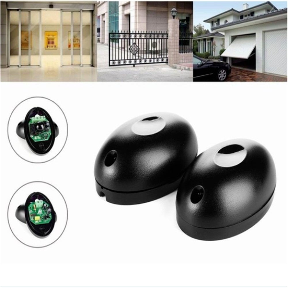 20m Active Infrared Detector Outdoor IR Alarm Home Safety System - Black 20m Active Infrared Detector Outdoor IR Alarm Home Safety System - Black